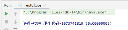 IDEA进程已结束,退出代码-1073741819 (0xC0000005)的bug