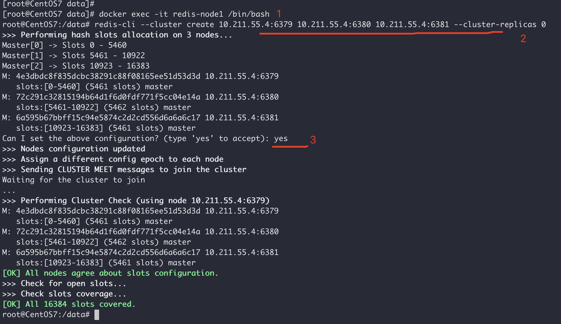 Docker上实现Redis集群搭建