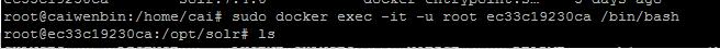 docker用root进入容器的操作
