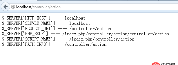 php-_server-php_self - nginx $_SERVER[’PHP_SELF’] 得到重复路径是什么原因？