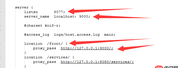 nginx 反向代理服务器配置基础问题？小弟是菜鸟，请大神赐教，感激不尽……