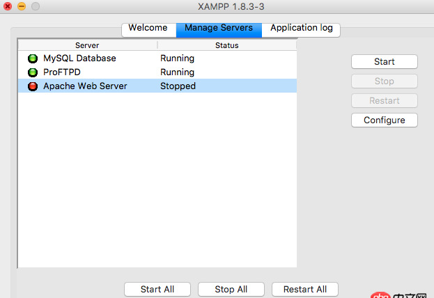 macos - mac 重启后 XAMPP下的apache无法启动