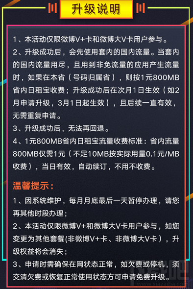 微博微卡日租宝套餐怎么申请？