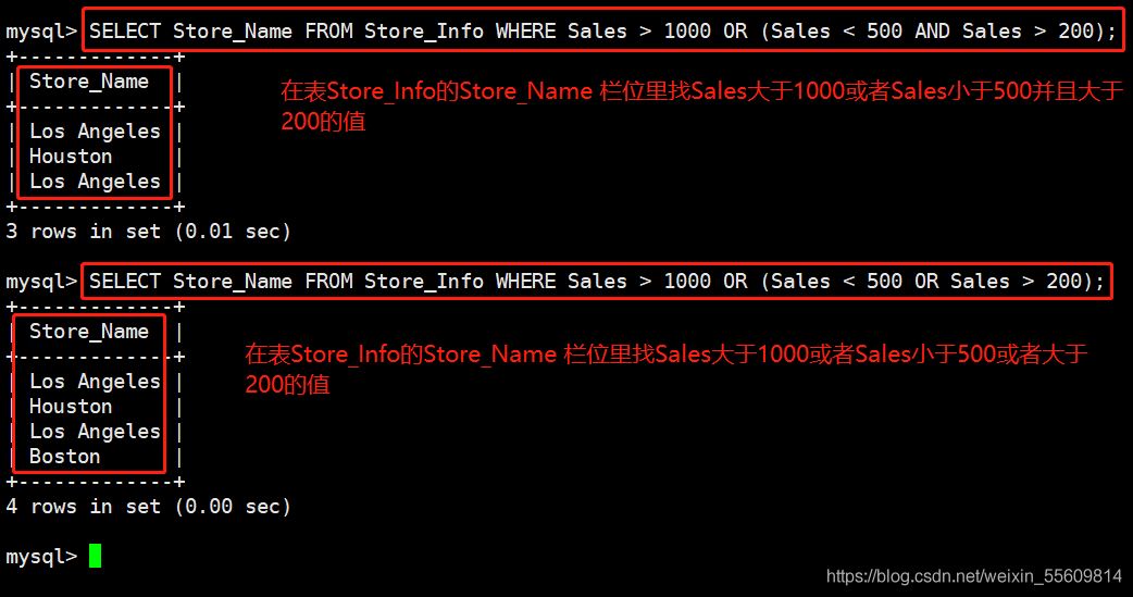 MySQL一些常用高级SQL语句