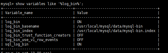 mysql5.7使用binlog 恢复数据的方法