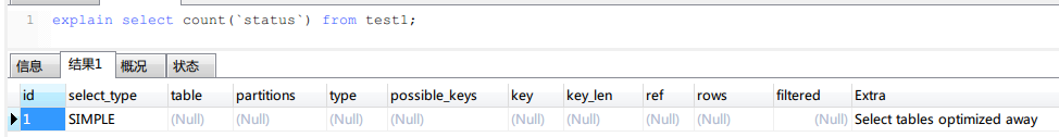 MySQL 大表的count()优化实现