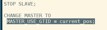 MYSQL数据库GTID实现主从复制实现(超级方便)