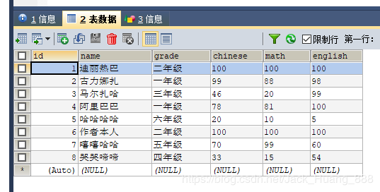 MySQL 详细单表增删改查crud语句