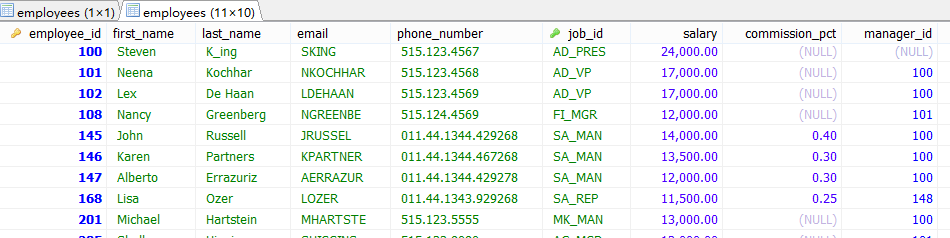 MySql中子查询内查询示例详解