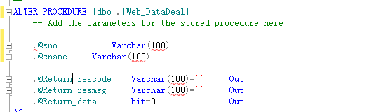 mybatis调用sqlserver存储过程返回结果集的方法