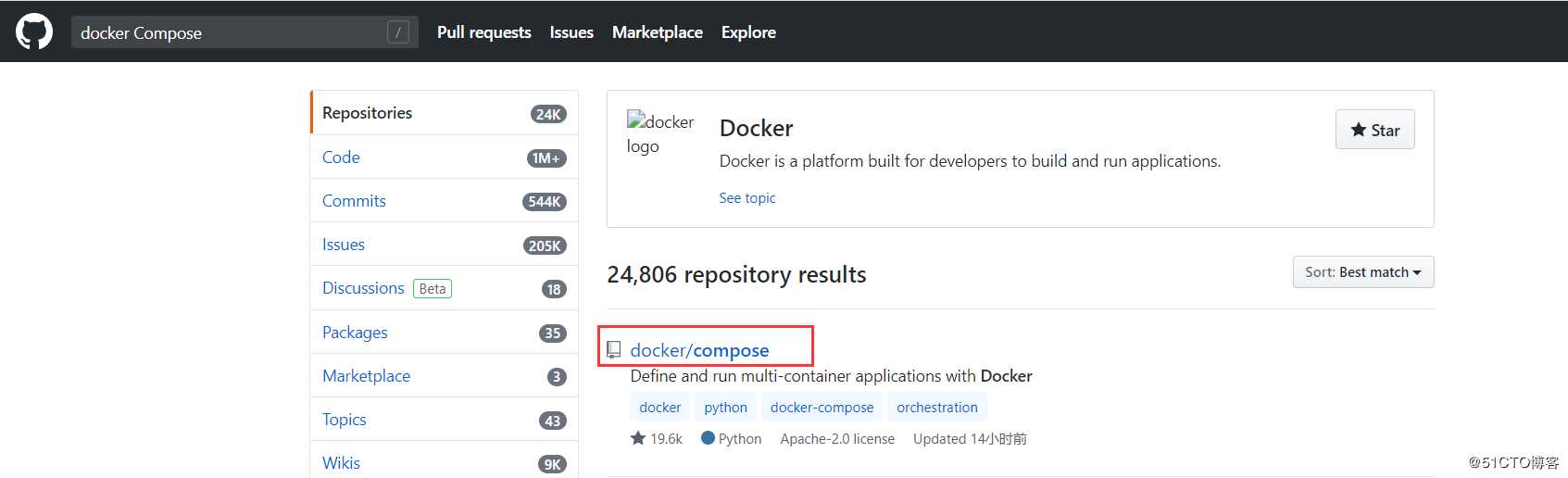 Docker.v19安装和配置Docker Compose编排工具的方法