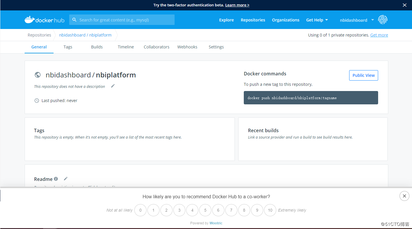 如何将本地构建好的docker镜像发布到dockerhub