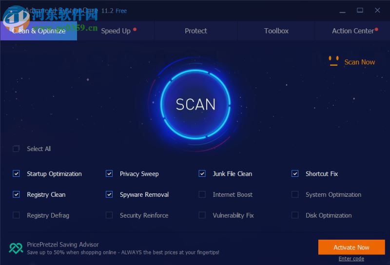 Advanced SystemCare 11设置中文的方法