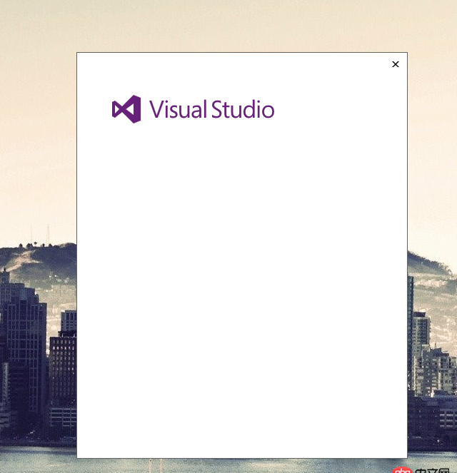 node.js - visual studio 2015安装成功后打不开