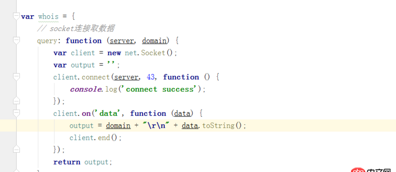 node.js - node socket出错，这是什么原因？另外我想设置连接超时，怎么写呢？