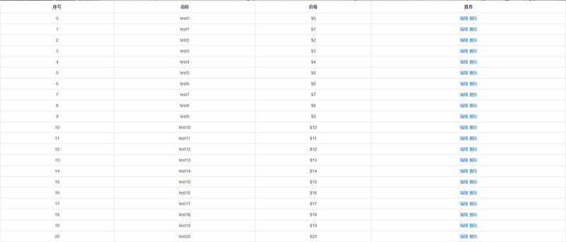 bootstrap table 一页把数据显示完了