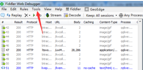 fiddler怎么清除浏览器记录_fiddler清除浏览器记录方法详解