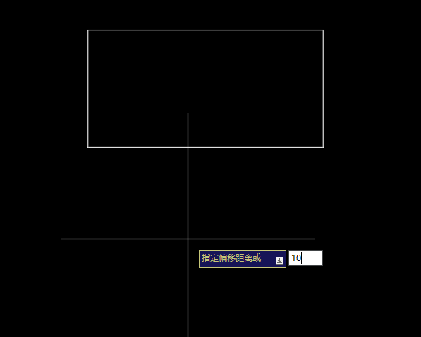 cad怎么画双层矩形