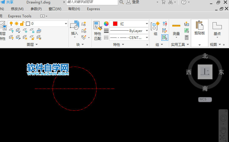 cad2022红色虚线怎么画,cad怎么画红色虚线