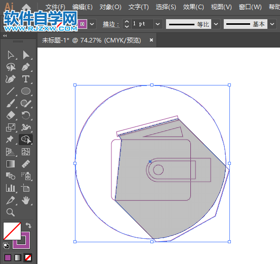 AI怎么绘制信用卡钱包