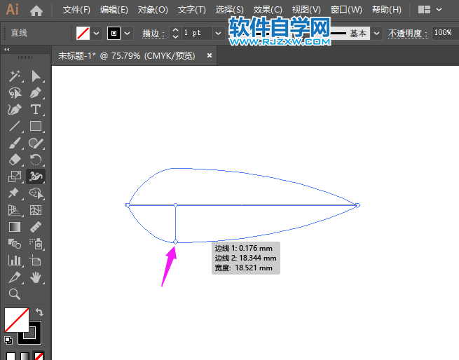 ai怎么加宽不种的线宽