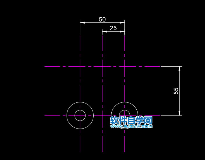 CAD2022怎么画二维实例图一