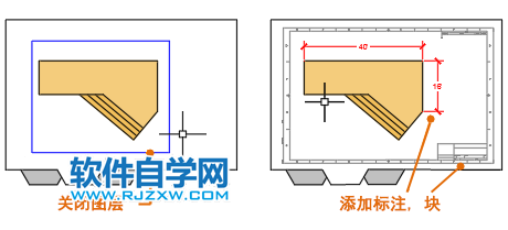 CAD2022跨空间注释是什么意思