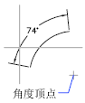 CAD2022中DIMANGULAR（命令）怎么用