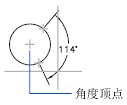 CAD2022中DIMANGULAR（命令）怎么用