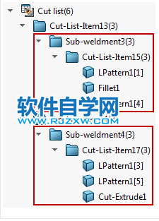 solidworks2020子焊件的切割清单排序