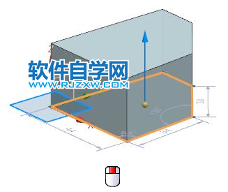 UG10.0快速创建草图和实体模型的步骤