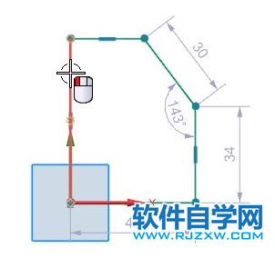 UG10.0快速创建草图和实体模型的步骤