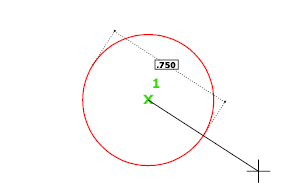 CAD2019中CIRCLE命令怎么用