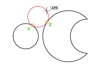 CAD2019中CIRCLE命令怎么用