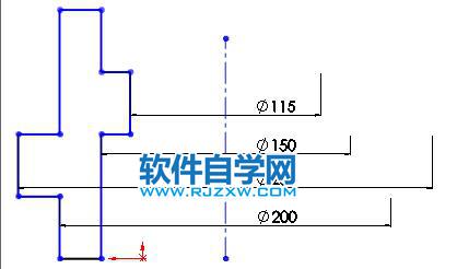 solidworks怎么使用中心线生成半径和直径尺寸