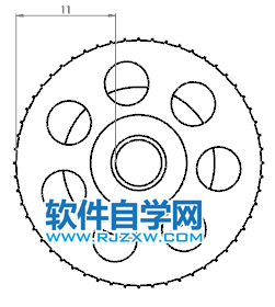 solidworks怎么相同弧上两点的尺寸标注