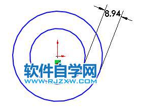 solidworks怎么在放置尺寸后显示延伸线