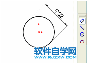 solidworks怎么生成圆形尺寸