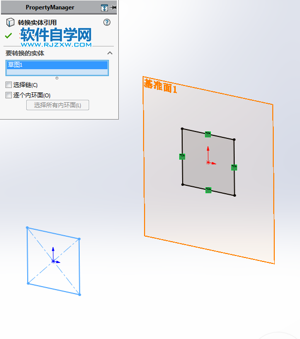 一个框架用SolidWorks画法