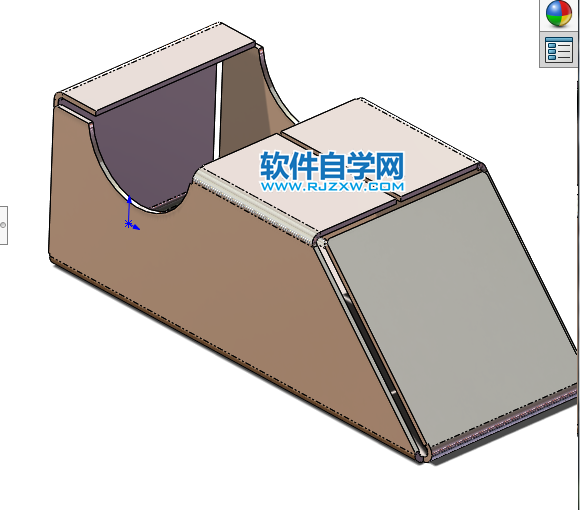 用SolidWorks把一个实体转换到钣金