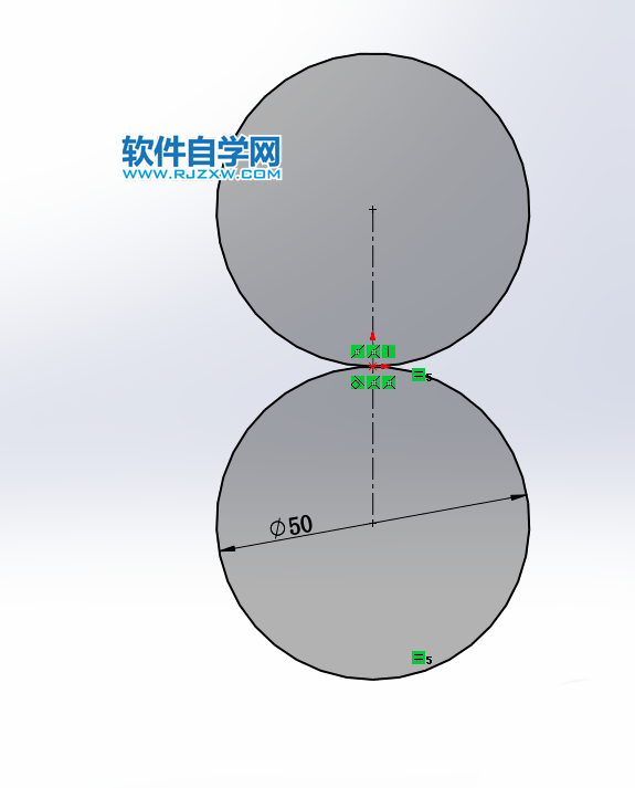 用SolidWorks画数字8的造型