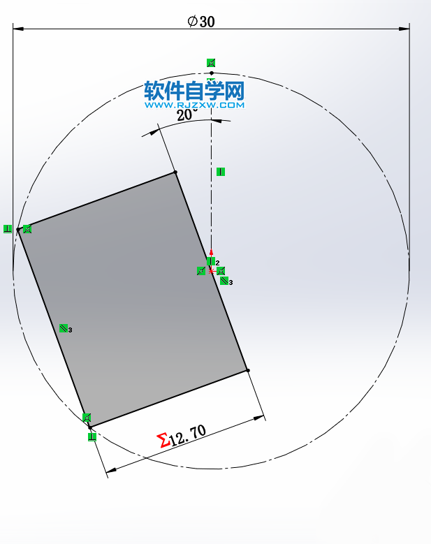 用SolidWorks画一个装饰旋钮