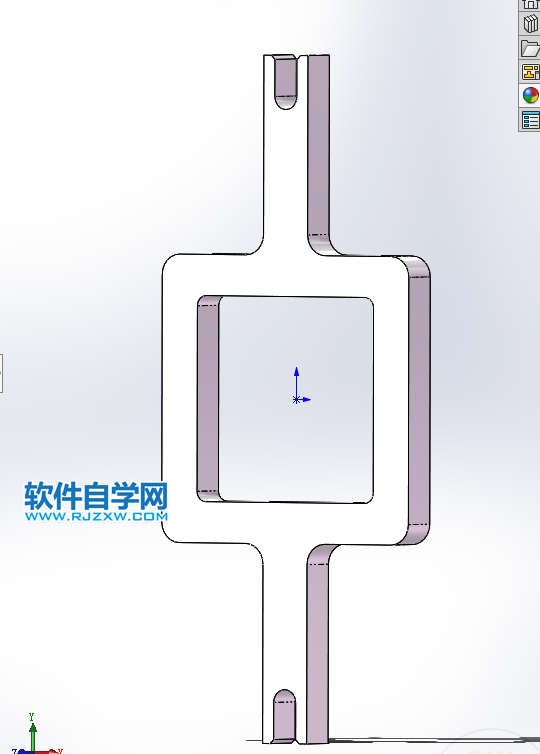 三角形凸轮机构用SolidWorks制作