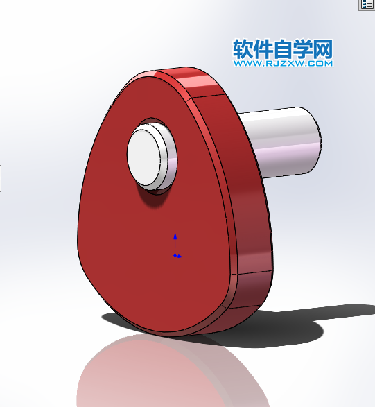 三角形凸轮机构用SolidWorks制作