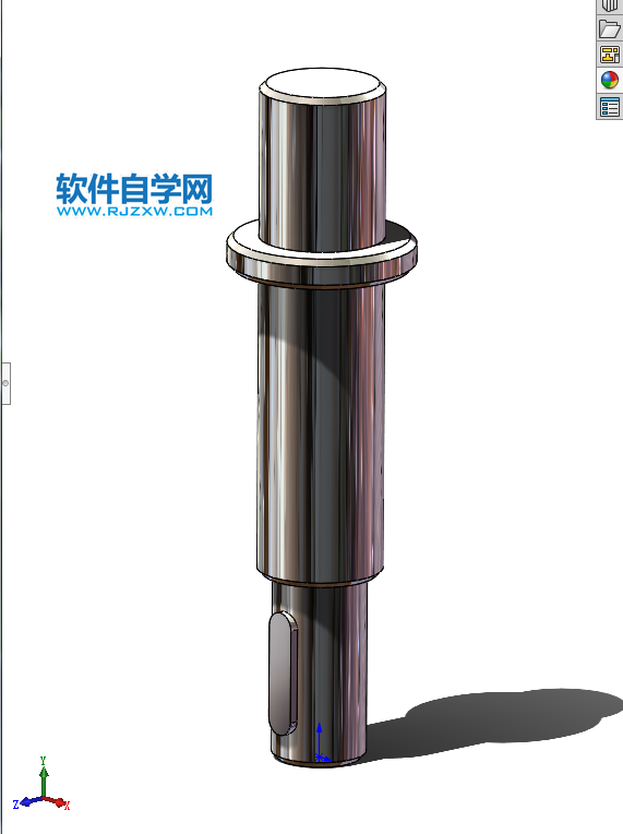 SolidWorks旋转期间保持方向不变的机构组装