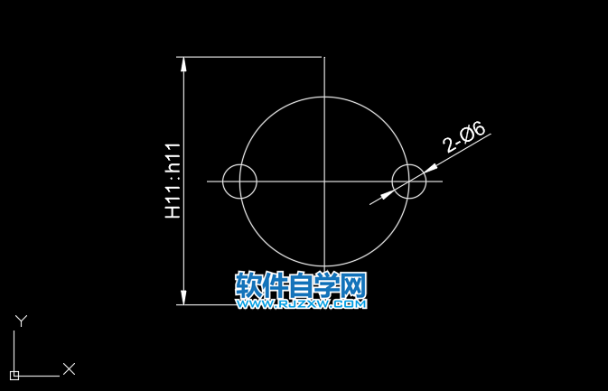 cad怎么标注H11比h11的方法