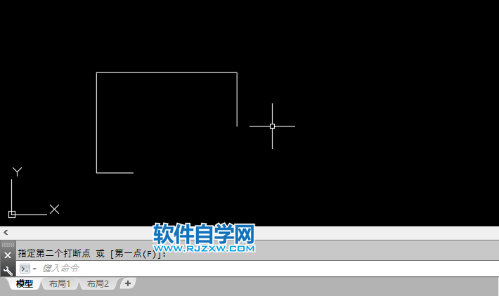 cad中打断命令怎么用