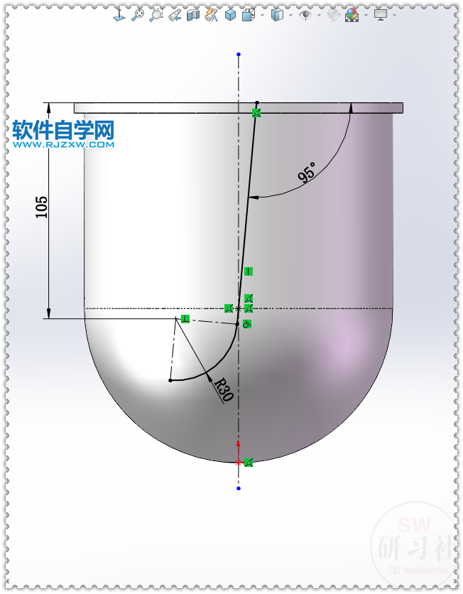 风机叶轮用SolidWorks的画法