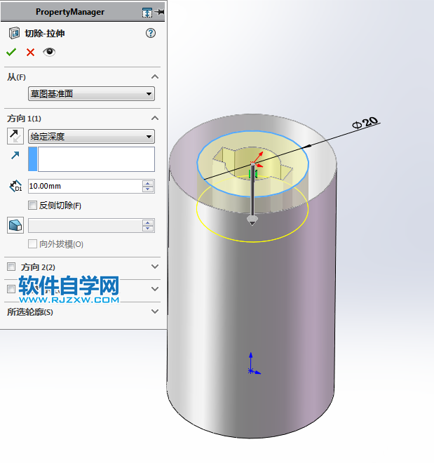 挺简单用SolidWorks画扇叶的方法