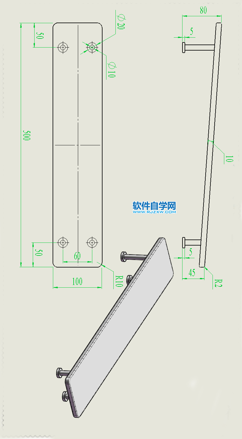 顺斜坡向下翻滚的木桶用SolidWorks制作